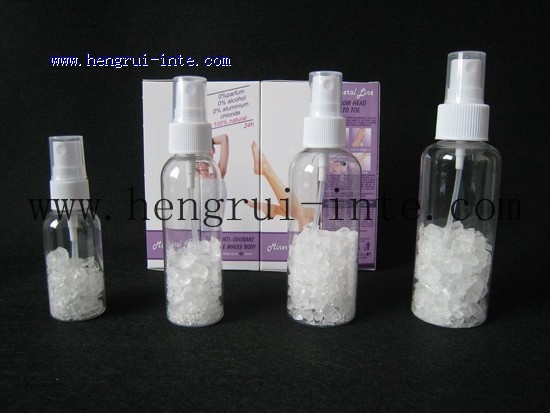 Natural alum deodorant
